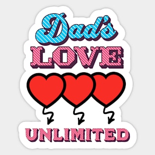 Father's Love Sticker